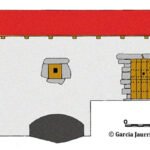 Dibujo de Garc&iacute;a Jaurrieta. 1998. (Pintado con ordenador).